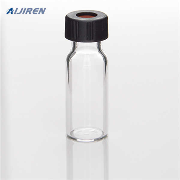 PTFE septum solvent 4ml glass vials  - lab autosampler vial